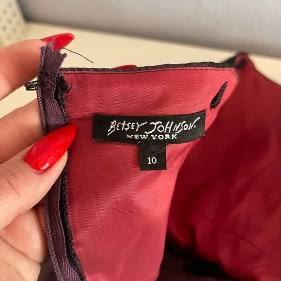 Vintage Betsey Johnson London Dress 10 - Picture 6 of 8